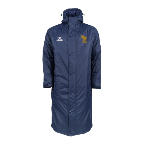 gilbert-rugby-henley-hawks-unisex-tts-touchline-giacca-dark-navy image 1