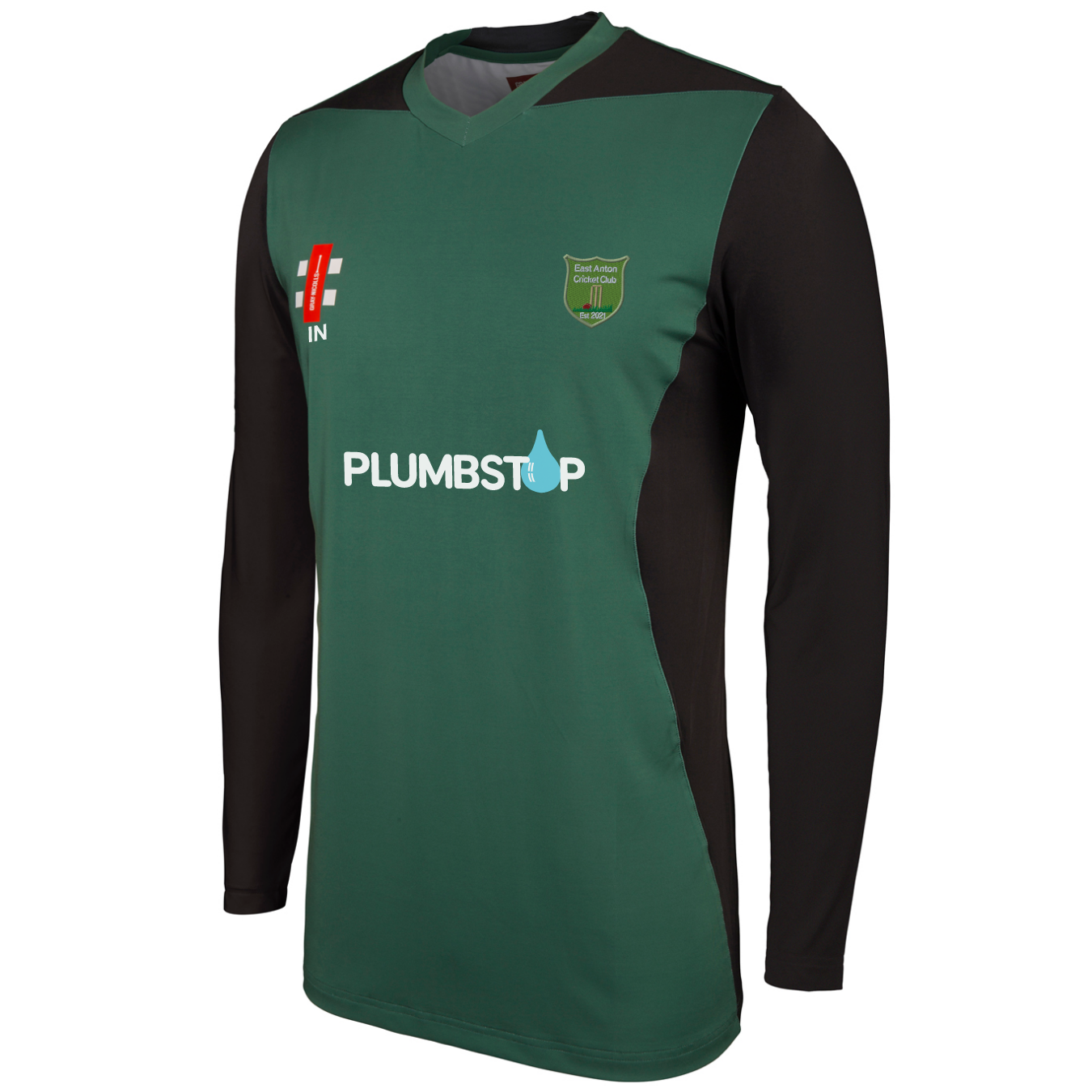 gray-nicolls-east-anton-cc-pro-performance-t20-maglia-manica-lunga-junior-verde- image 1