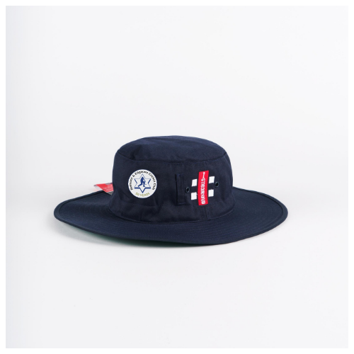 gray-nicolls-belmont-edgware-cc-senior-sun-hat-dark-navy image 1