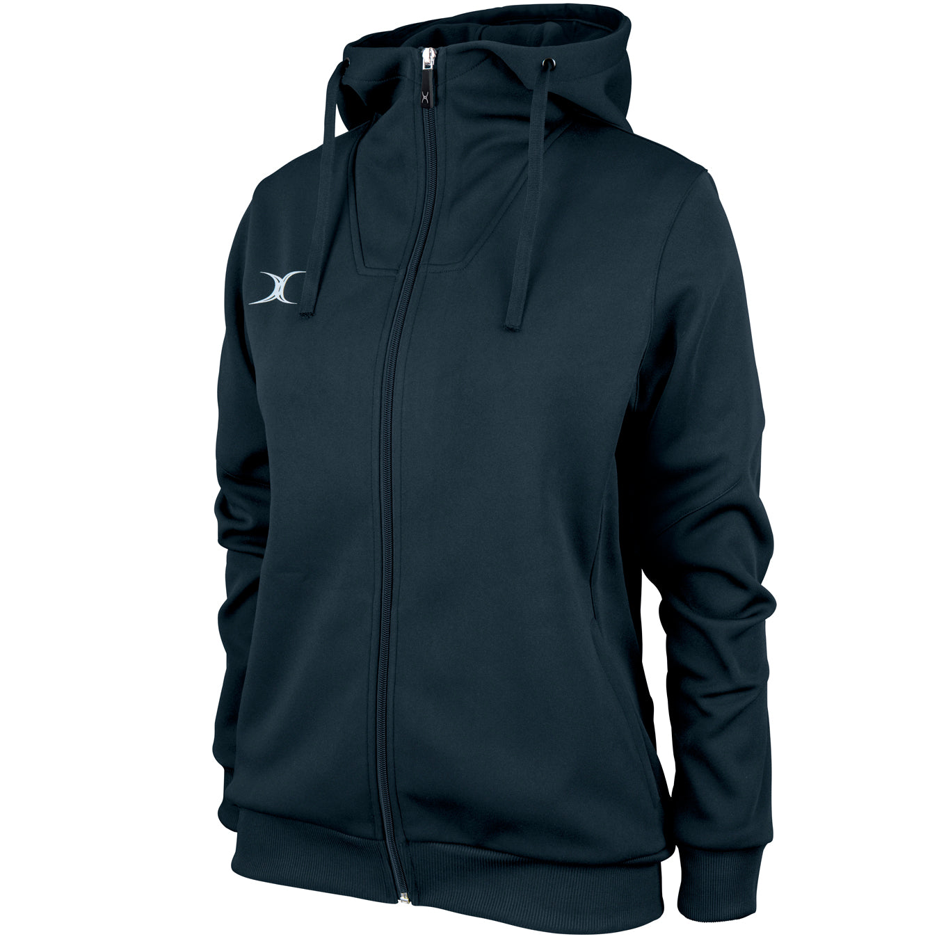 gilbert-rugby-pro-felpa-con-cappuccio-full-zip-donna image 5