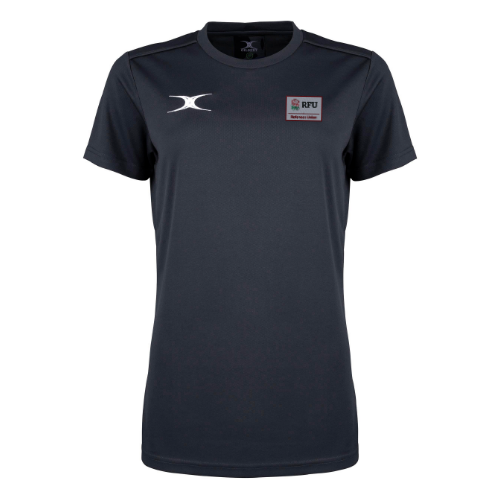 gilbert-rugby-rfu-referees-union-t-shirt-photon-ii-senior-nera-uomo image 1