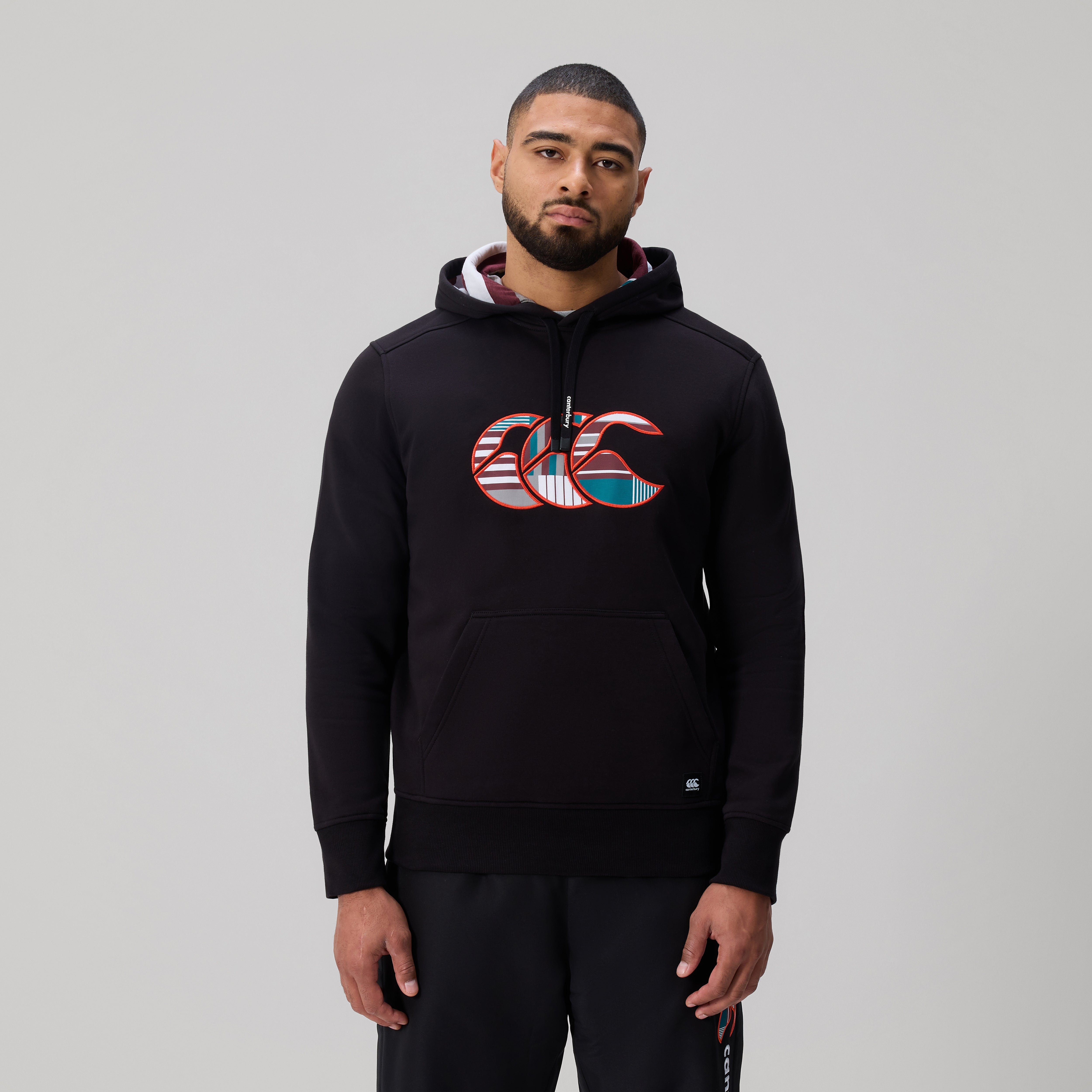 canterbury-uglies-logo-hoodie-uomo-nero-felpa-con-cappuccio image 3