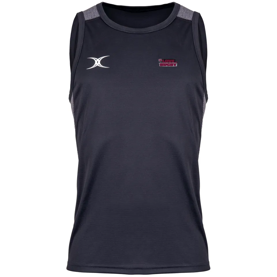 gilbert-rugby-for-the-love-of-rugby-canotta-pro-training-uomo-nera-senior image 1