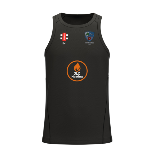 gray-nicolls-ainsdale-cc-senior-atom-vest-nero-gilet-training-cricket-adulto image 1