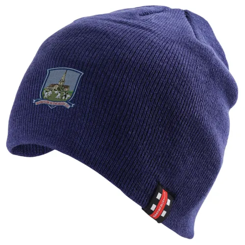 gray-nicolls-bampton-in-the-bush-cc-senior-beanie-hat-blu-navy-scuro image 1