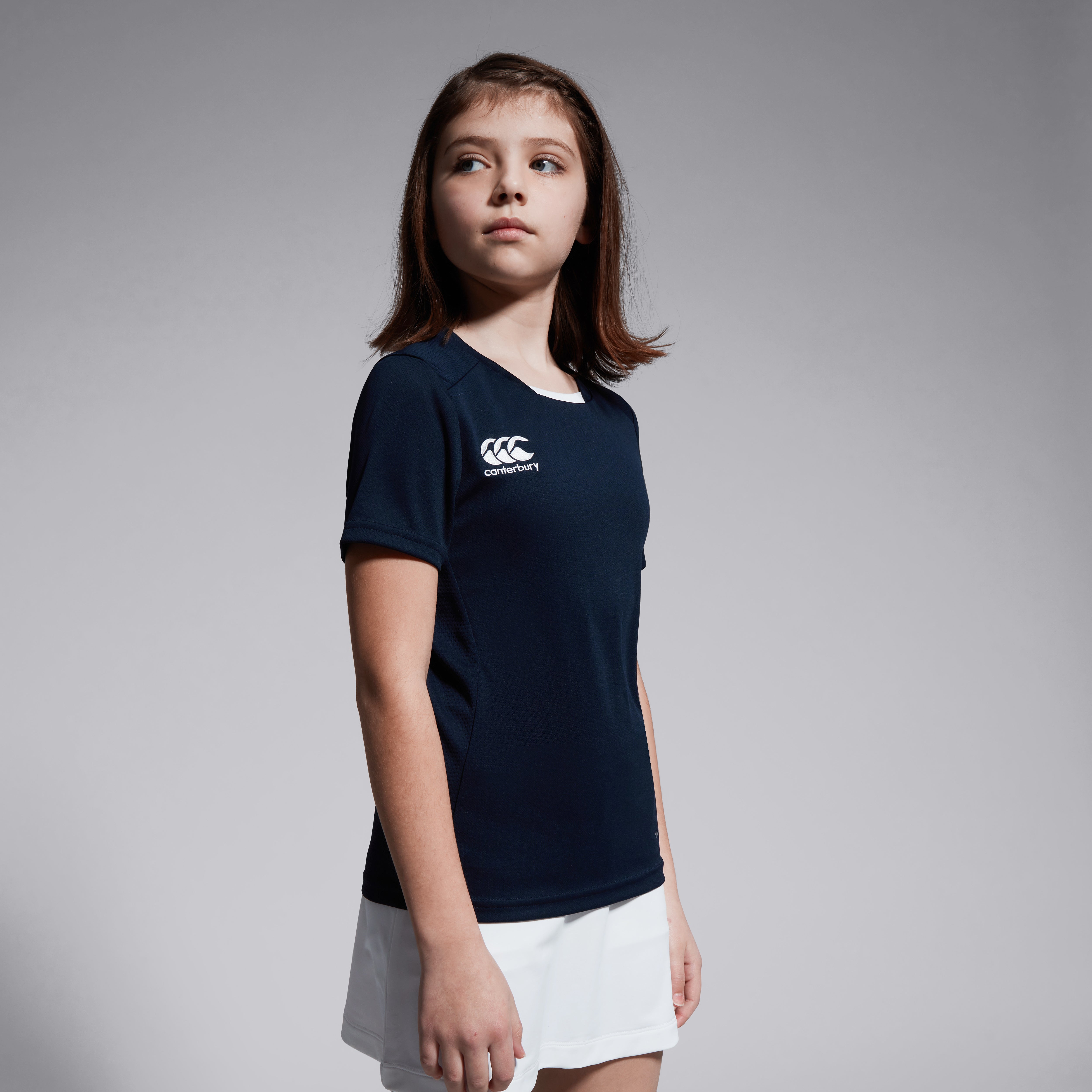 canterbury-club-dry-tee-junior-maglia-rugby-bambino-blu-navy image 5
