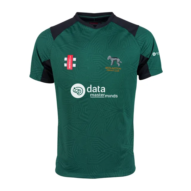 gray-nicolls-bedlington-pro-t20-maglia-manica-corta-junior-verde-nero image 1