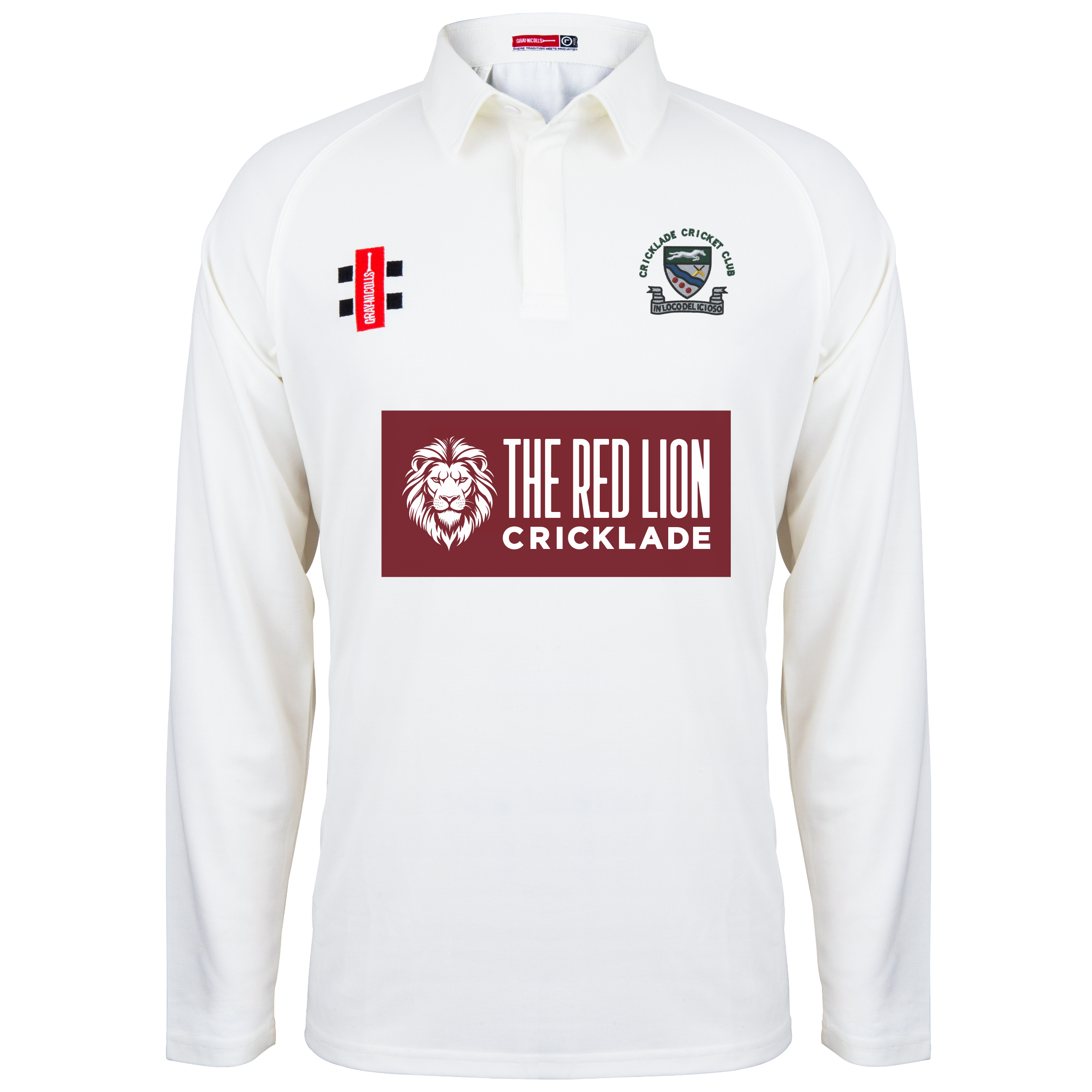 gray-nicolls-matrix-v2-maglia-cricket-manica-lunga-avorio-junior-cricklade-cc image 1