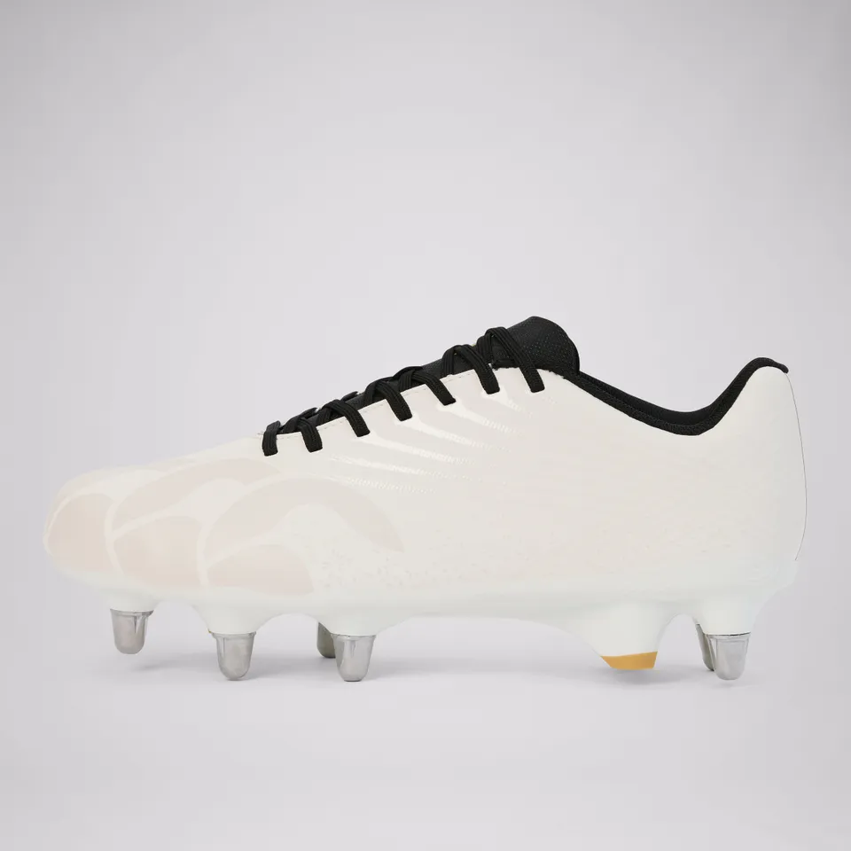 canterbury-stampede-team-soft-ground-scarpa-rugby-unisex-bianco image 1