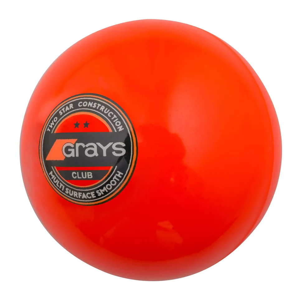 grays-club-ball-hockey-confezione-da-6-palline-arancione image 1