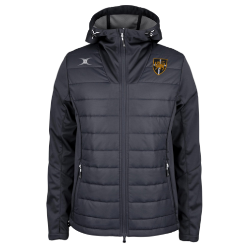 gilbert-rugby-esher-rfc-uomo-giacca-full-zip-pro-active-nera image 1