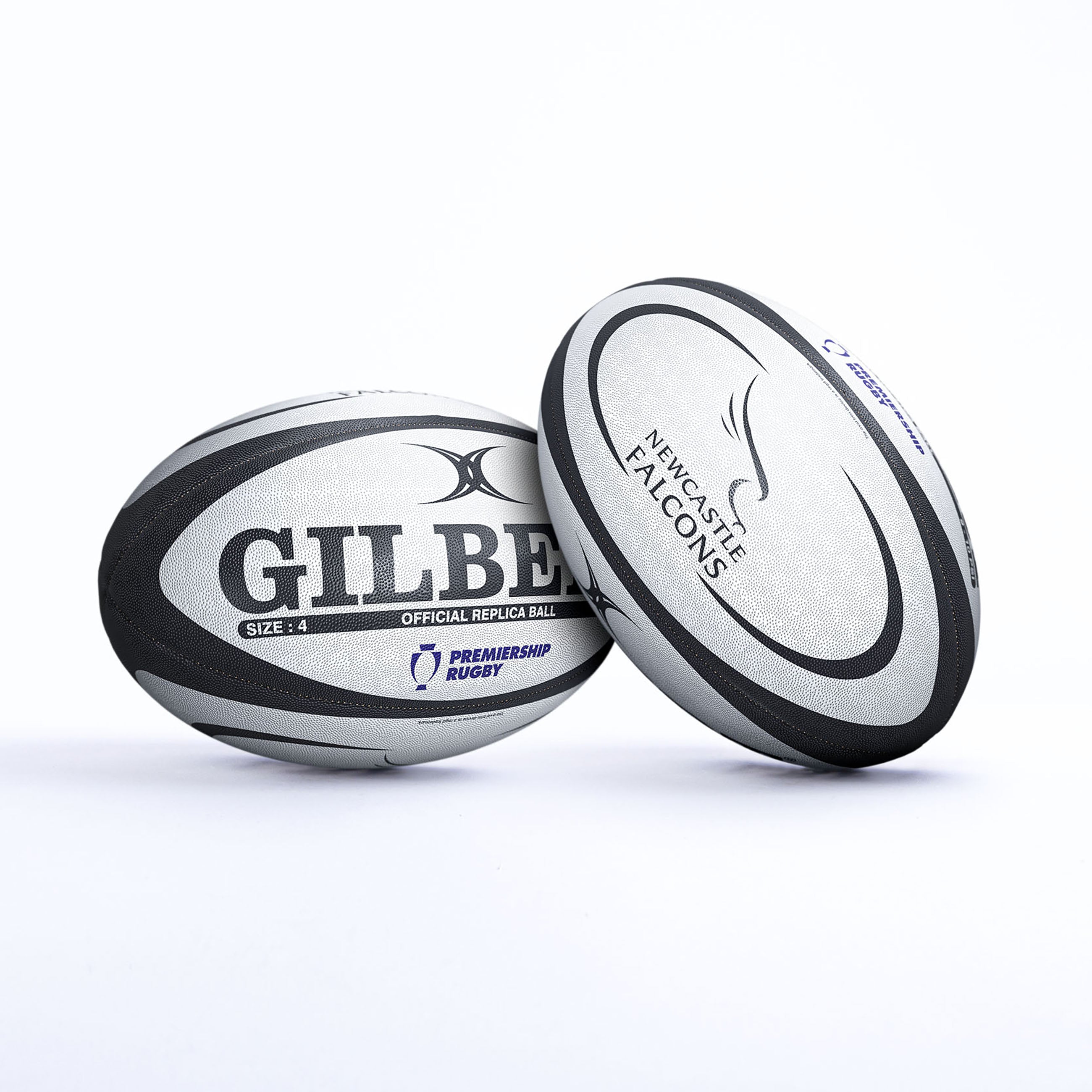 gilbert-newcastle-falcons-pallone-rugby-replica image 8