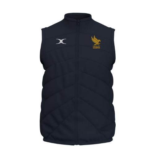 gilbert-rugby-gts-bodywarmer-unisex-henley-hawks-blu-navy image 1