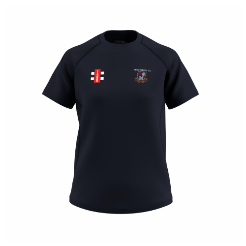 gray-nicolls-tewkesbury-cricket-club-gts-t-shirt-manica-corta-donna-dark-navy image 1