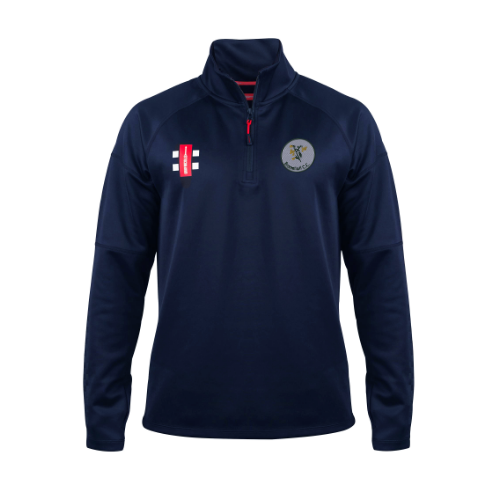 gray-nicolls-broomhall-c-c-senior-pro-thermo-fleece-navy-felpa-cricket-1-4-zip image 1