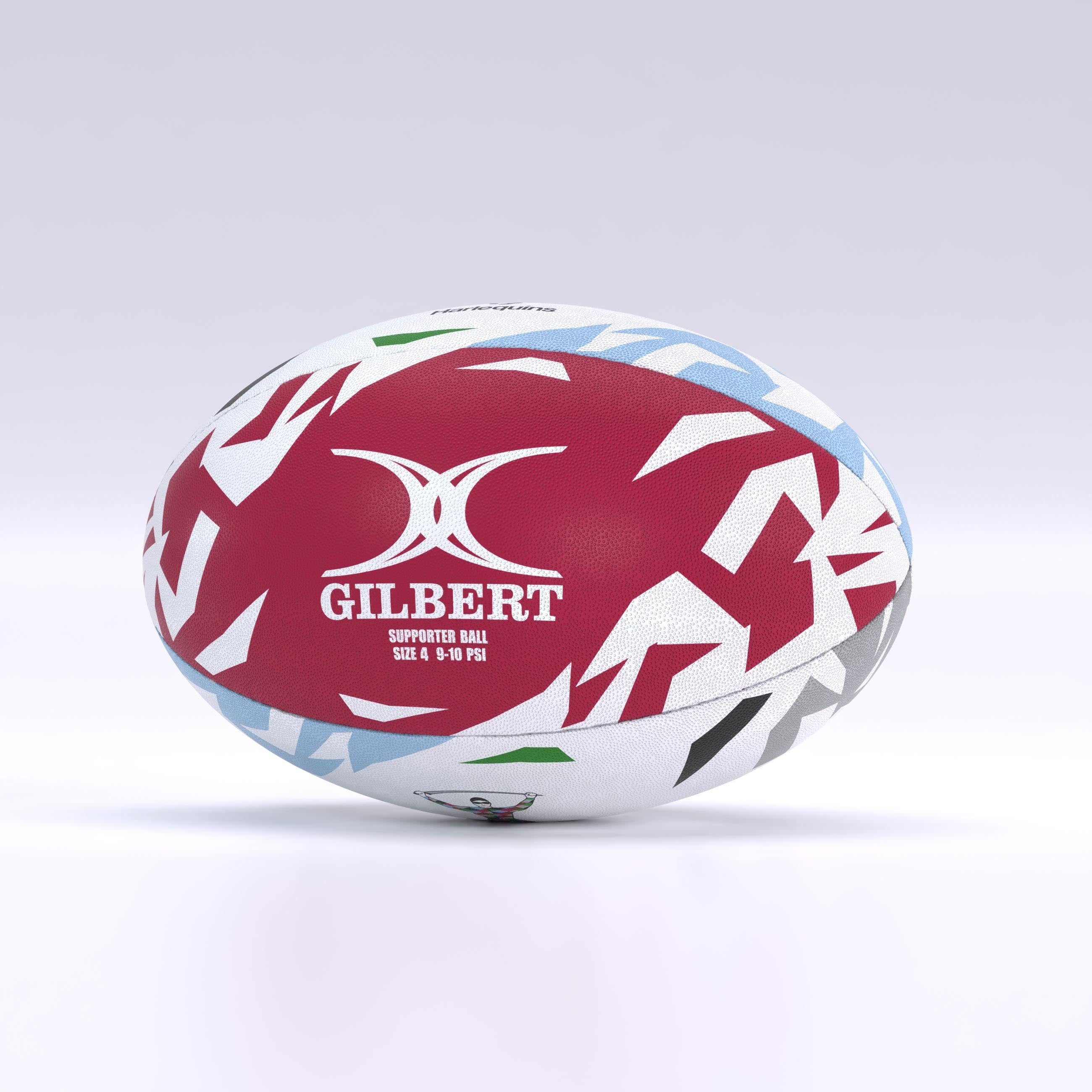 gilbert-rugby-pallone-supporter-harlequins-misura-4-5 image 8