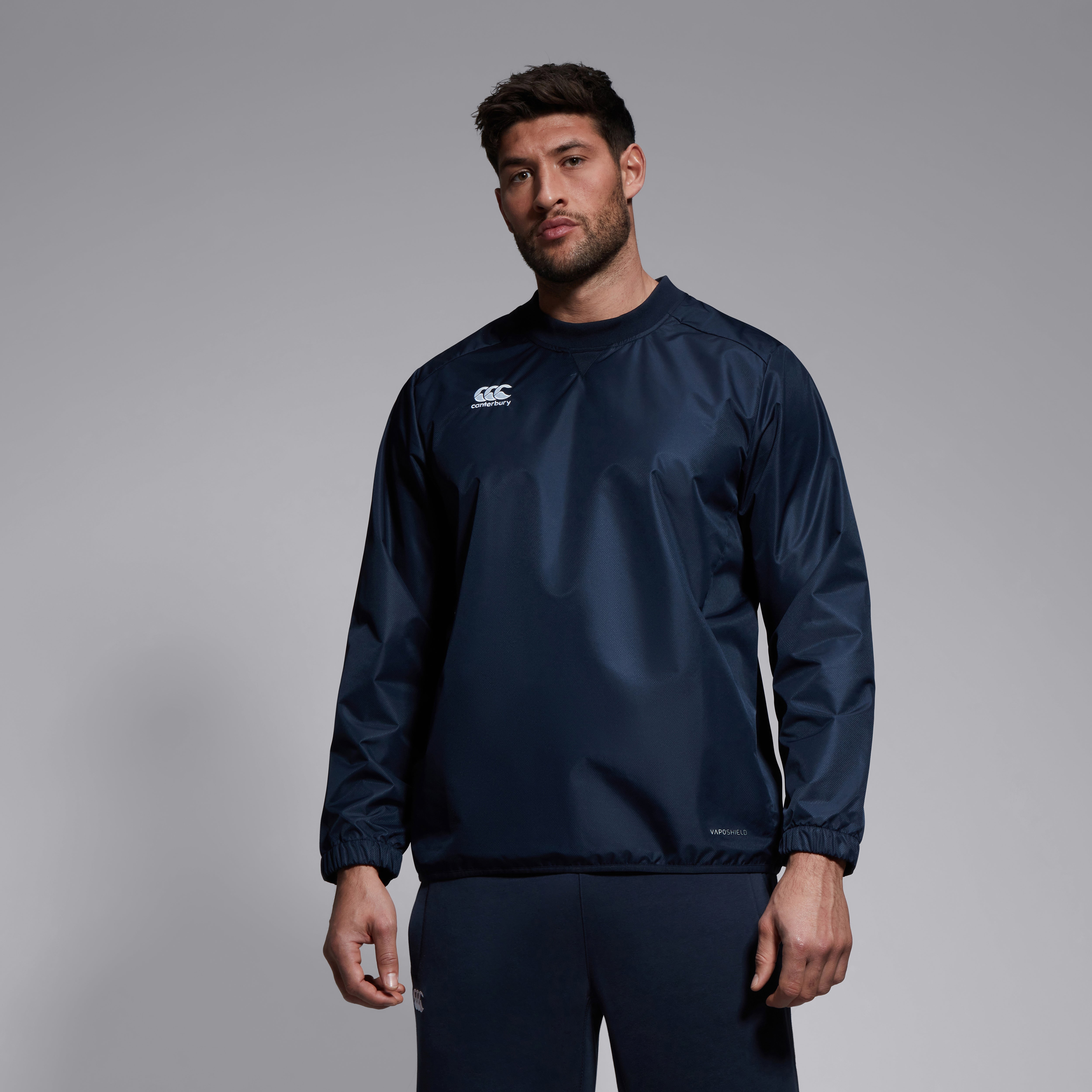 canterbury-club-vaposhield-contact-top-maglia-allenamento-antipioggia-uomo-blu-n image 4