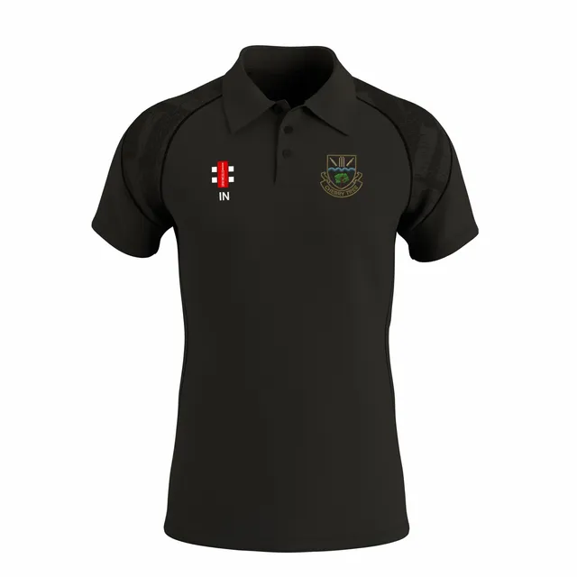 gray-nicolls-gts-polo-manica-corta-senior-cherry-tree-cc-nero image 1