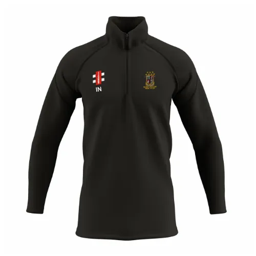 gray-nicolls-walshaw-cricket-club-gts-pile-1-4-zip-junior-nero image 1
