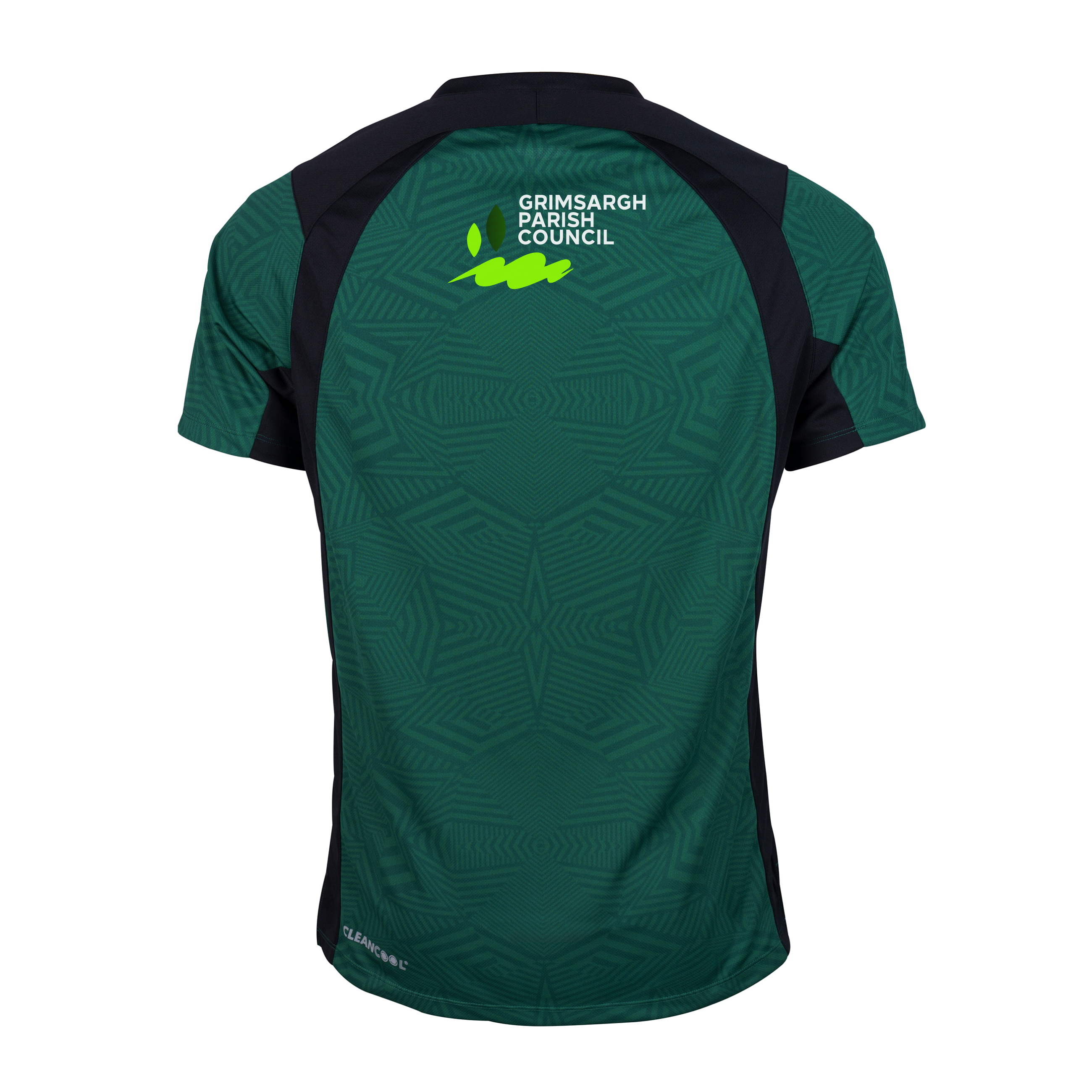 gray-nicolls-grimsargh-cc-junior-maglia-pro-t20-manica-corta-verde-nero image 2