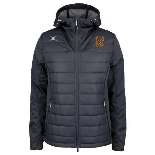 gilbert-rugby-heath-rufc-pro-active-giacca-full-zip-uomo-nera image 1