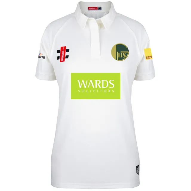 gray-nicolls-matrix-v2-s-s-shirt-golden-hill-cc-donna-maglia-cricket-ivory image 1