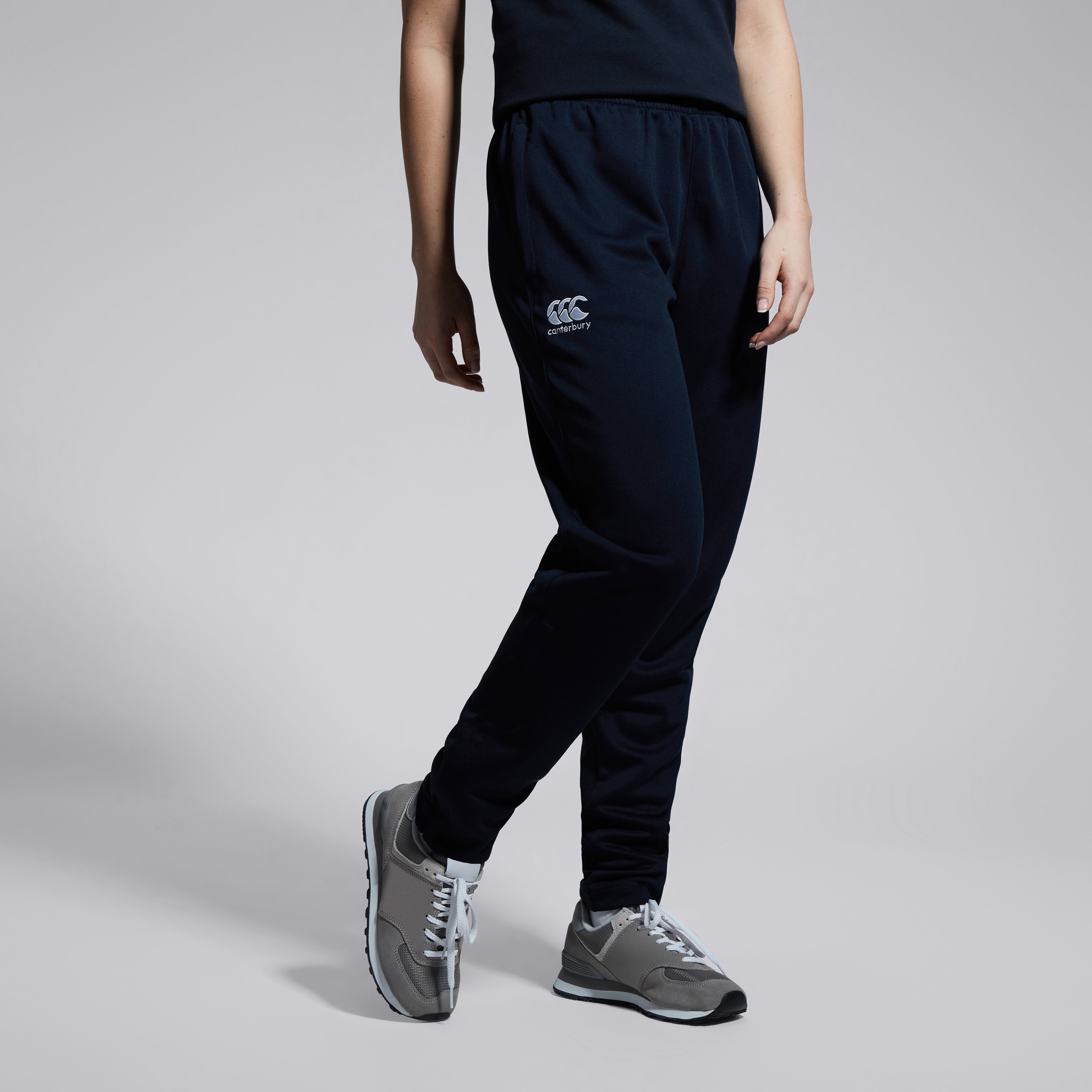 canterbury-stretch-tapered-pant-pantaloni-sportivi-donna-blu-navy image 4