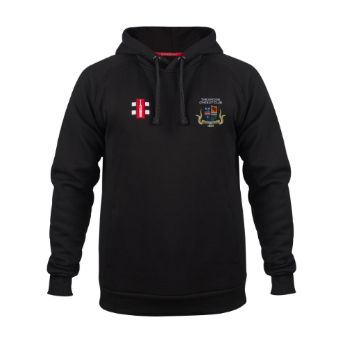 gray-nicolls-velocity-felpa-con-cappuccio-junior-thrapston-cricket-club-nera image 1