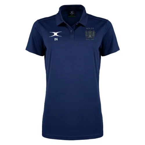 gilbert-rugby-dunfermline-rfc-photon-ii-polo-manica-corta-senior-blu-navy-scuro image 1