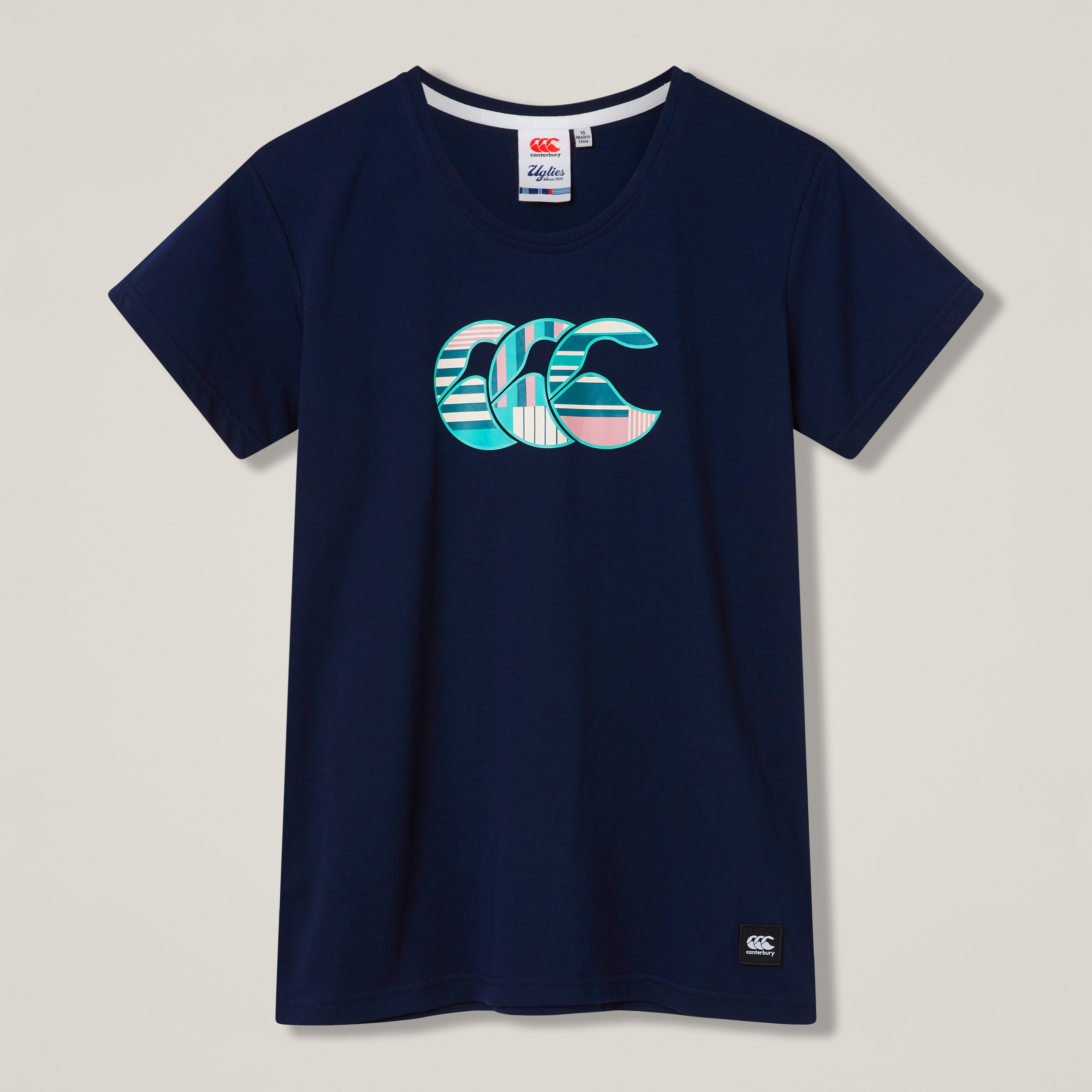 canterbury-uglies-logo-tee-donna-navy image 1