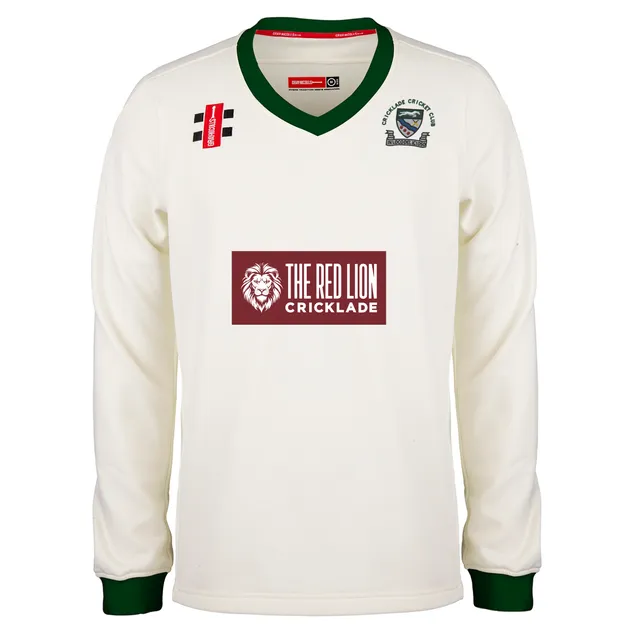 gray-nicolls-cricklade-cricket-club-senior-pro-performance-maglione-da-partita-a image 1