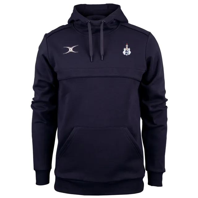 gilbert-rugby-photon-felpa-con-cappuccio-junior-blu-navy-scuro-brighton-rfc image 1