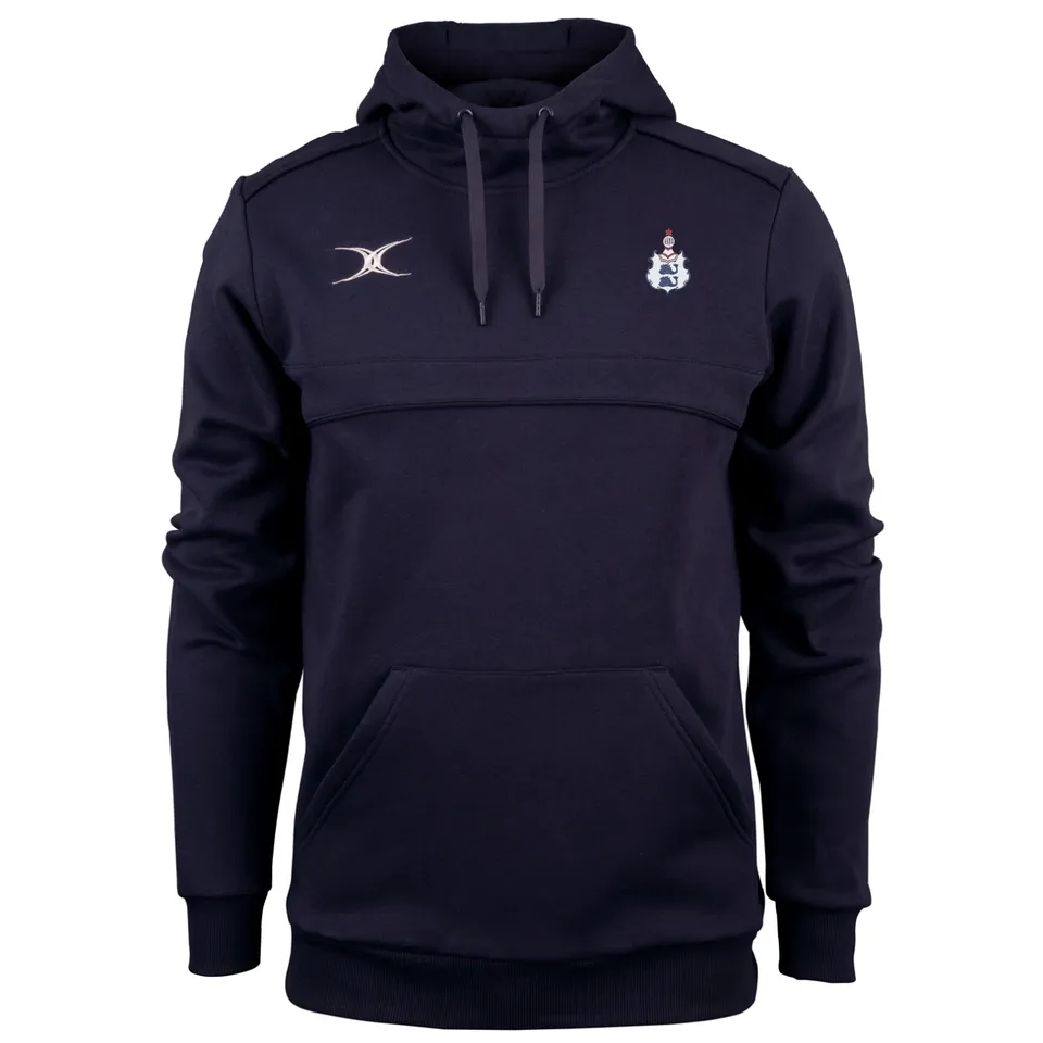 gilbert-rugby-photon-felpa-con-cappuccio-junior-blu-navy-scuro-brighton-rfc image 1