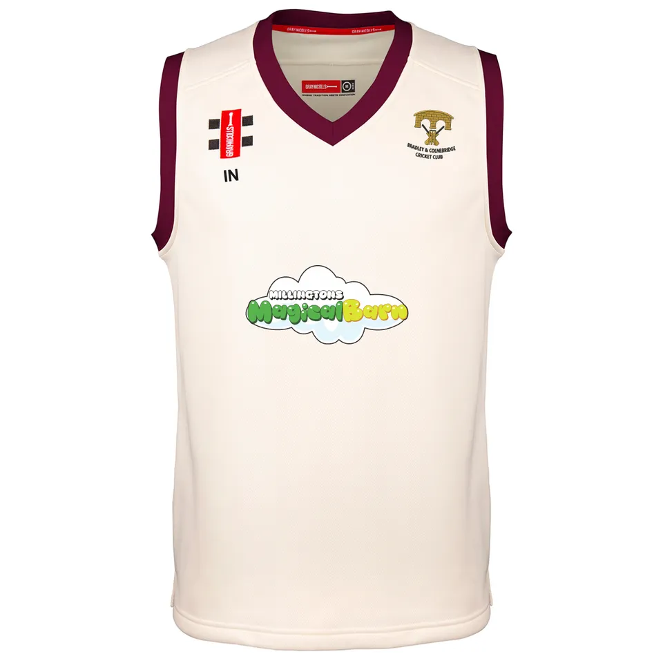 gray-nicolls-bradley-colnebridge-cc-senior-pro-performance-gilet-match-avorio-bo image 1