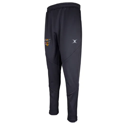 gilbert-rugby-brasenose-college-adulto-pantaloni-pro-warm-up-neri image 1
