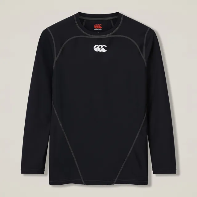 canterbury-baselayer-maglia-termica-manica-lunga-uomo-nero image 1
