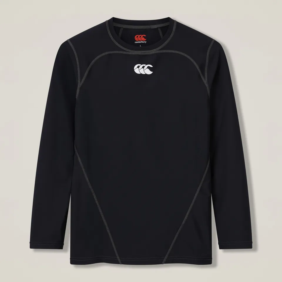 canterbury-baselayer-maglia-termica-manica-lunga-uomo-nero image 1