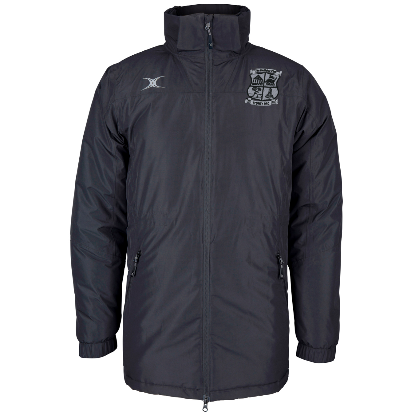 gilbert-rugby-lydney-rfc-senior-pro-giacca-all-weather-nero image 1
