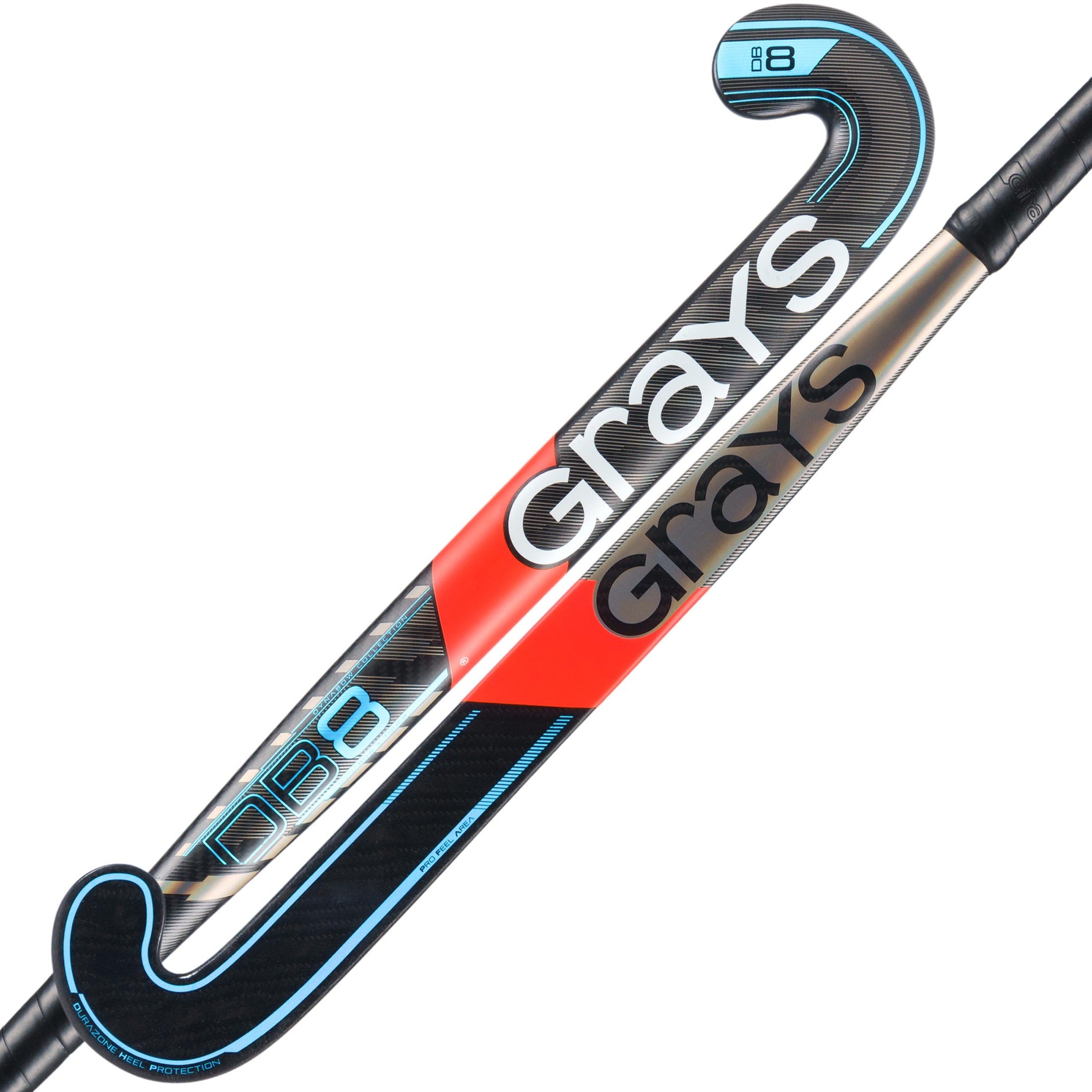 grays-db-8-mazza-hockey-composite-nero-blu-2025 image 1