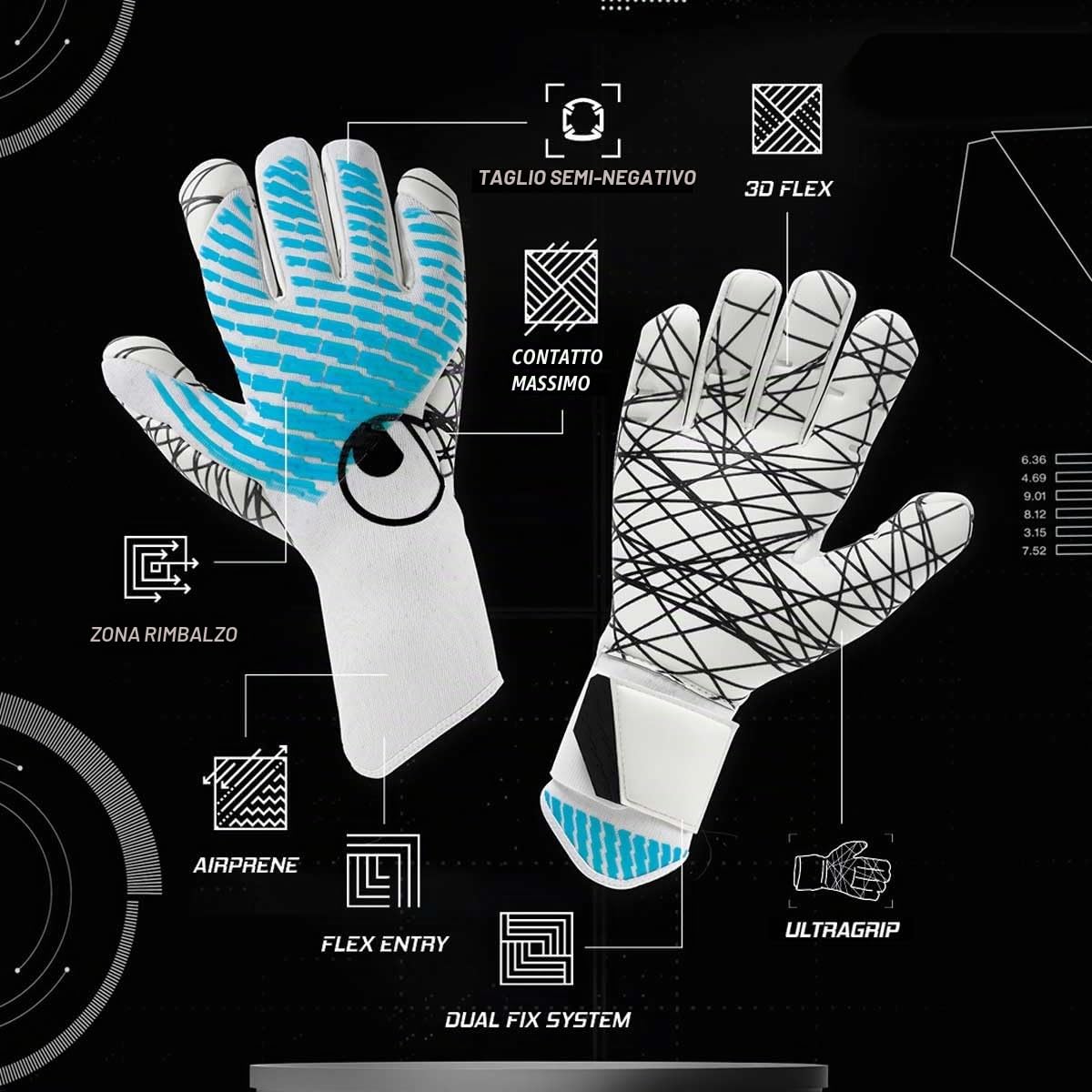uhlsport-cybertec-ultragrip-hn-guanti-da-portiere-calcio-bambini-e-adulti image 3