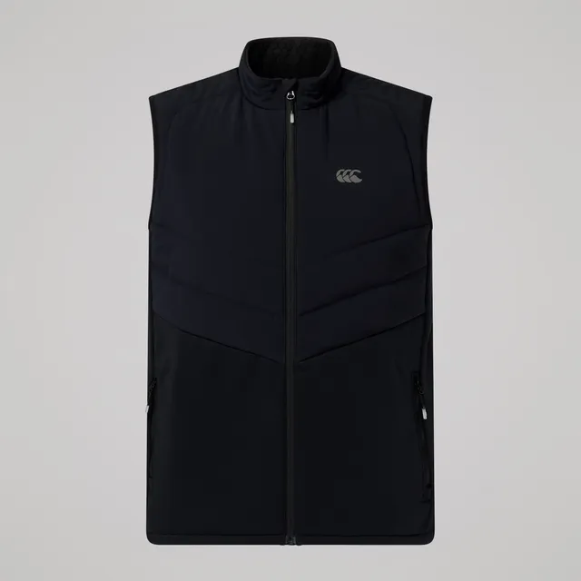 canterbury-tempo-gilet-smanicato-uomo-nero image 1