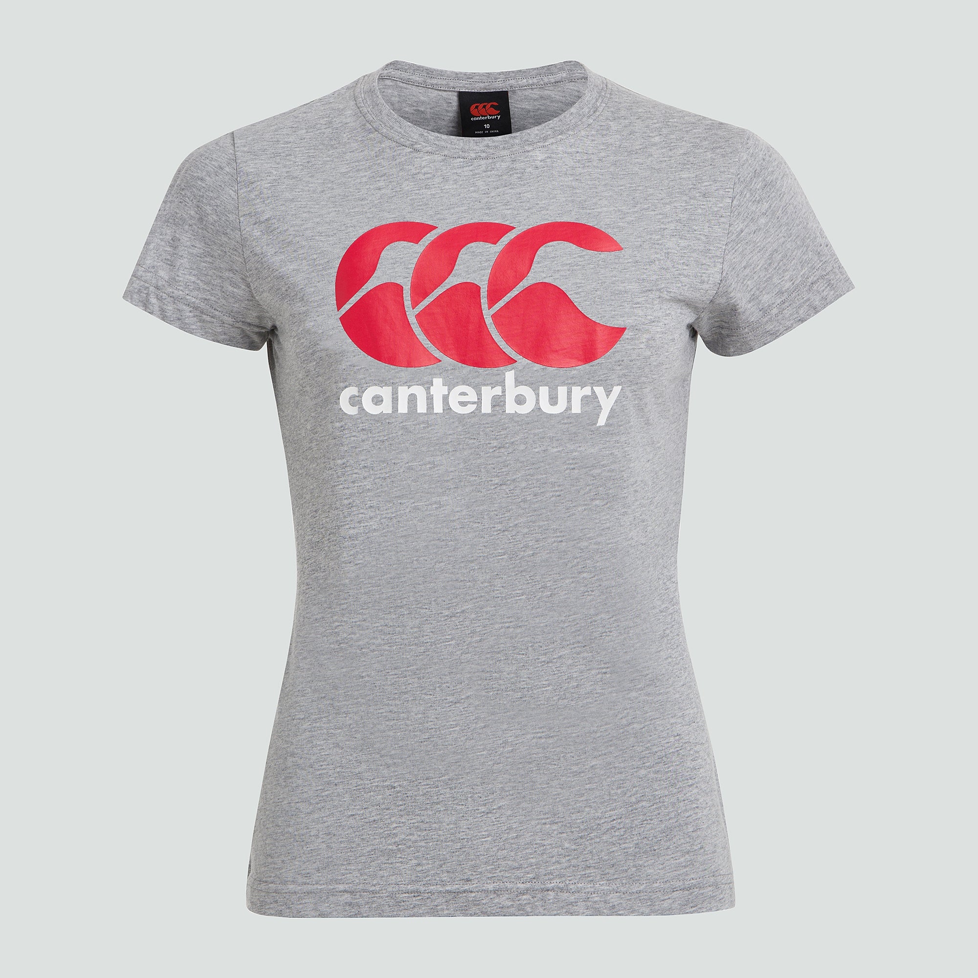 canterbury-ccc-logo-tee-donna-grigio image 3