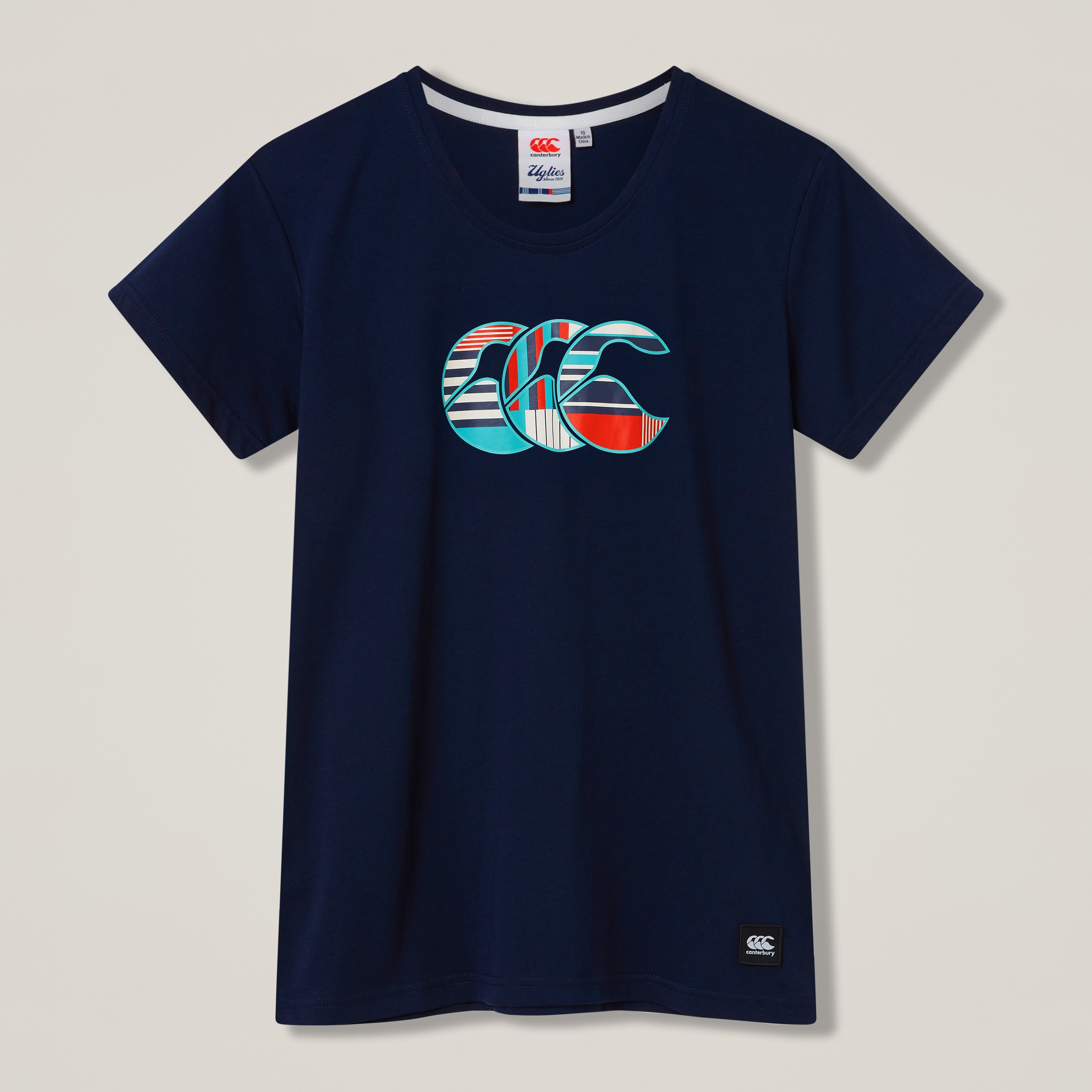 canterbury-uglies-logo-tee-t-shirt-uomo-navy image 1