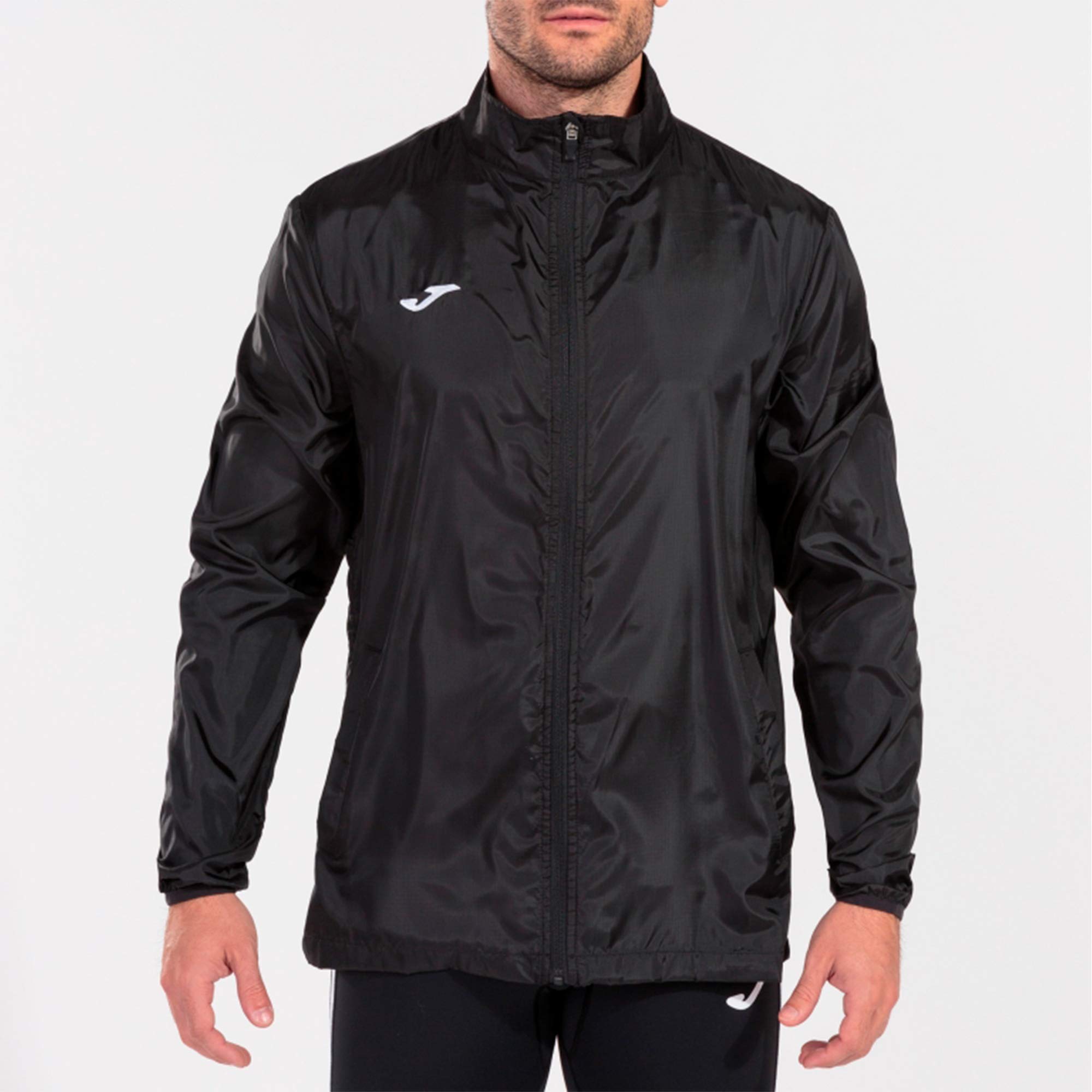 joma-elite-vii-giacca-impermeabile-collo-alto-uomo-giacca-pioggia-calcio image 2