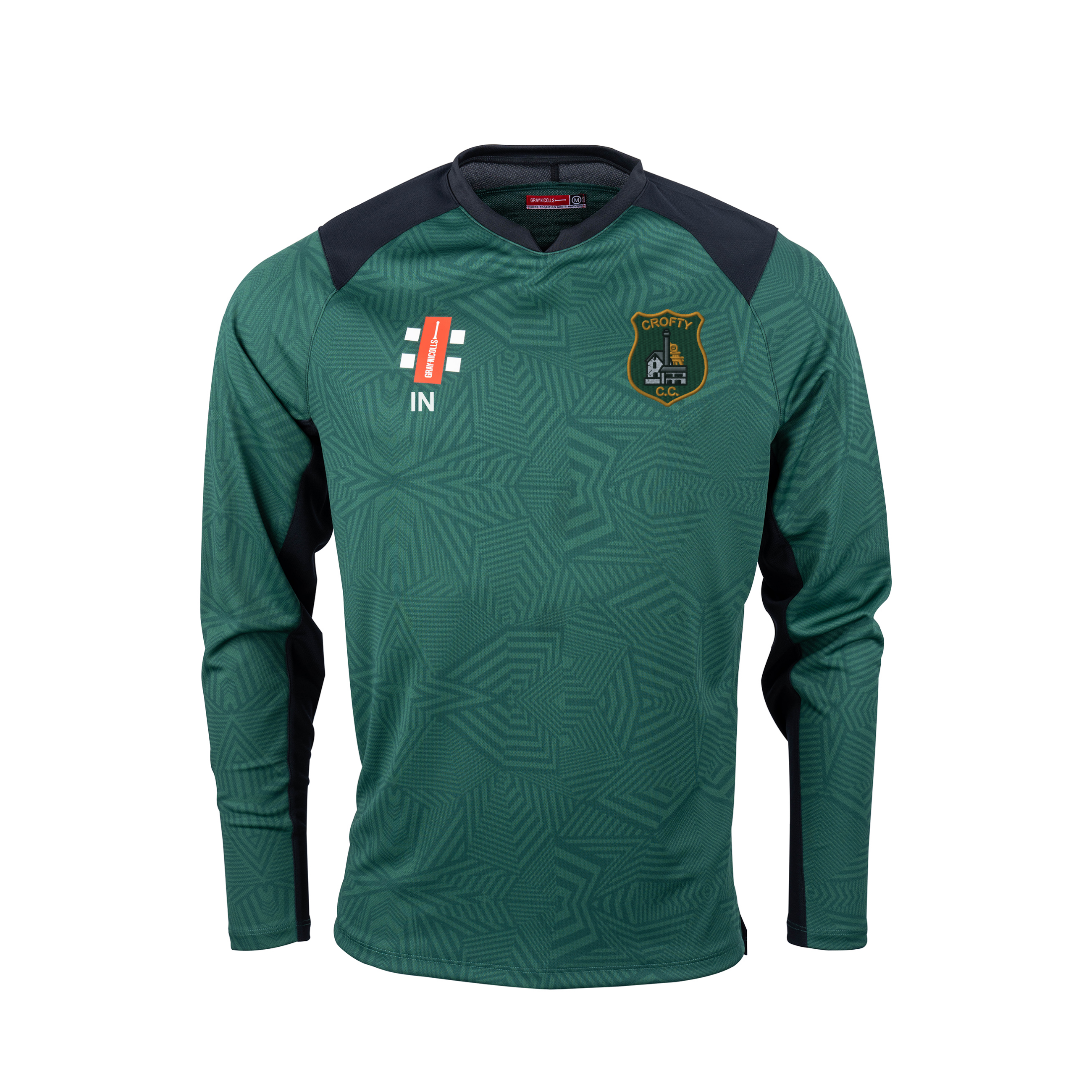 gray-nicolls-crofty-holman-cc-pro-performance-v2-maglia-cricket-manica-lunga-jun image 1
