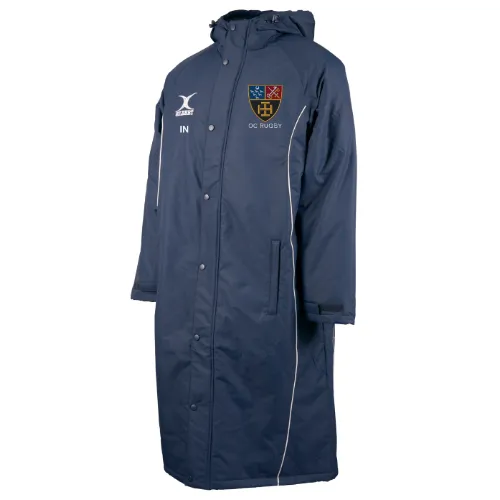 gilbert-rugby-old-cranleighan-rfc-adulto-navy-giacca-touchline image 1