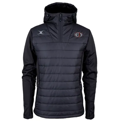 gilbert-rugby-next-gen-xv-senior-giacca-quarter-zip-pro-active-nero image 1