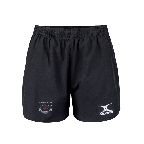 gilbert-rugby-photon-pantaloncini-rugby-donna-nero-somerset-rugby-referees-socie image 1