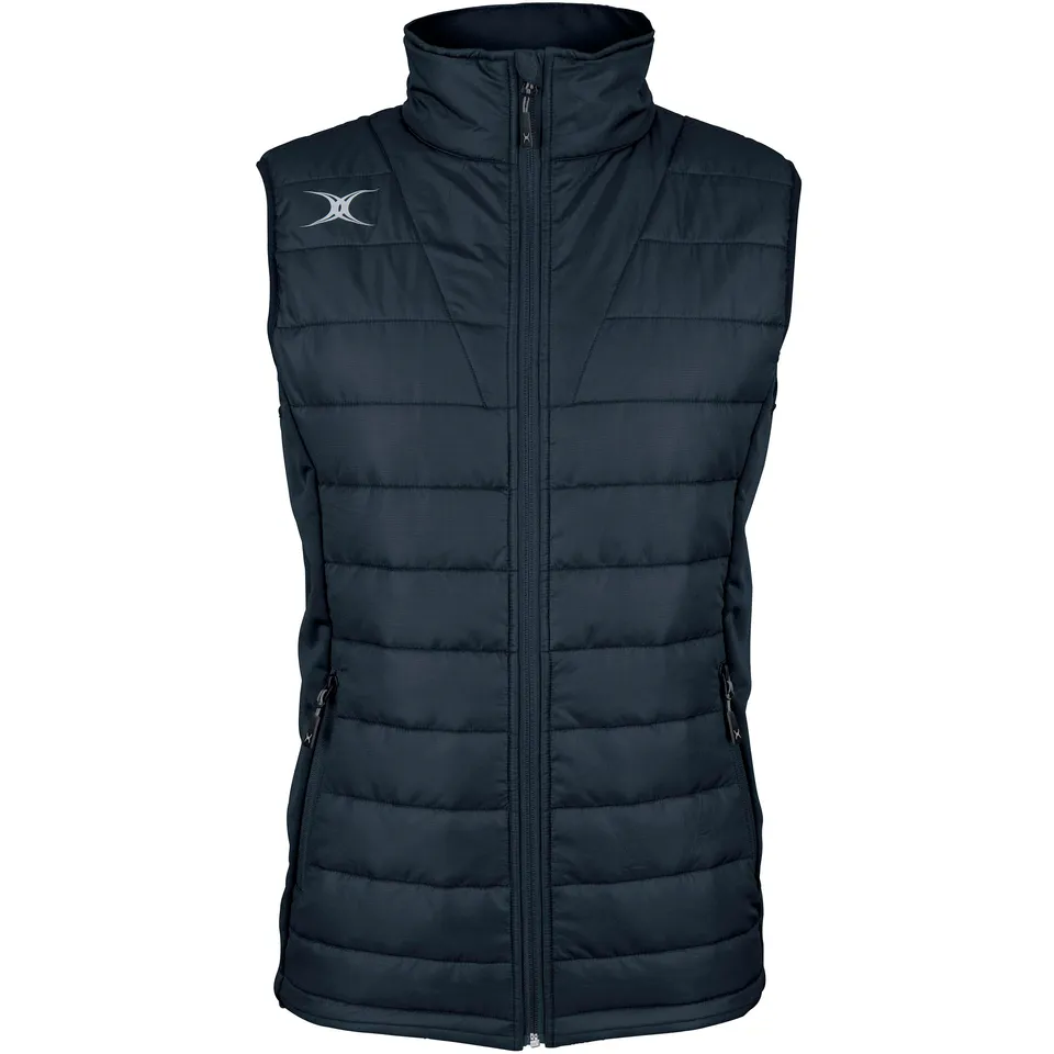 gilbert-rugby-pro-bodywarmer-gilet-uomo-nero image 1