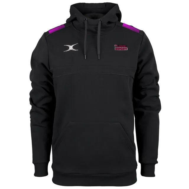 gilbert-rugby-for-the-love-of-rugby-photon-felpa-hoodie-uomo-nera image 1